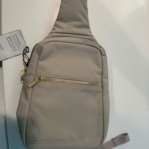 Sling Pack Taupe - Open Story , Brown
